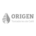 Cliente Pavema Gráfica - Logo Origen Tostadores de Café – Bobinas de Empaque flexible trilaminado en Venezuela